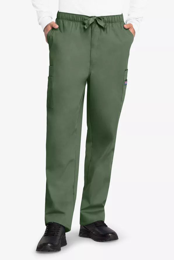 Cherokee Medical WW Originals Men's Drawstring Cargo Scrub Pant - Regular