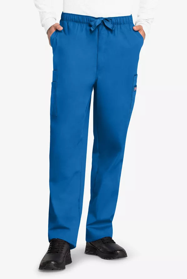 Cherokee Medical WW Originals Men's Drawstring Cargo Scrub Pant - Regular