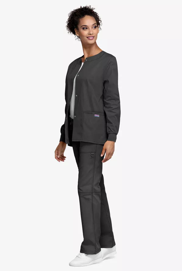 Cherokee Medical WW Originals Women's Snap Front Scrub Jacket