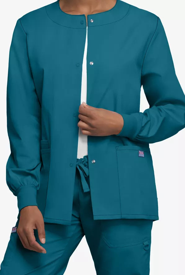 Cherokee Medical WW Originals Women's Snap Front Scrub Jacket