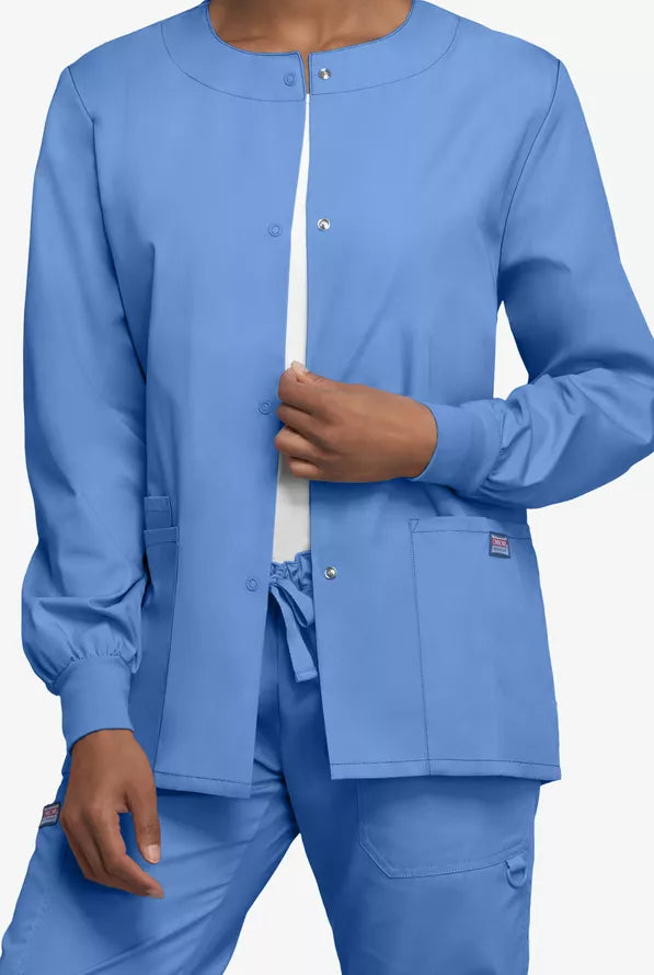 Cherokee Medical WW Originals Women's Snap Front Scrub Jacket
