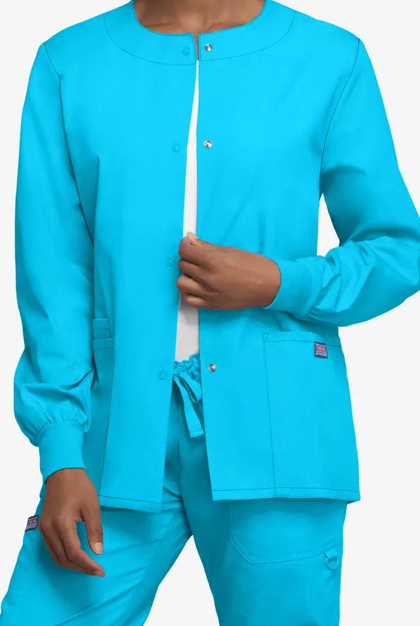 Cherokee Medical WW Originals Women's Snap Front Scrub Jacket