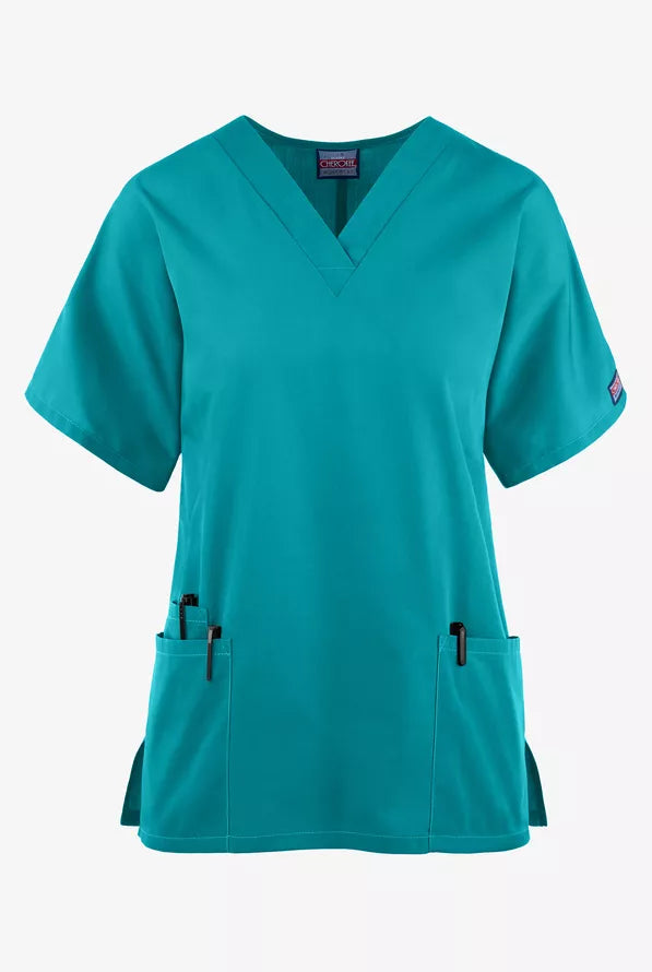Cherokee Medical WW Originals Women's 3-Pocket Dolman V-Neck Scrub Top