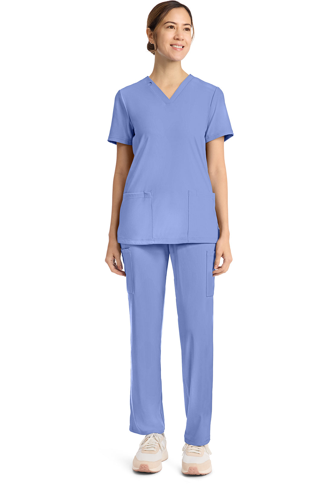 Cherokee Medical Achieve Women's 2-Pocket V-Neck Scrub Top