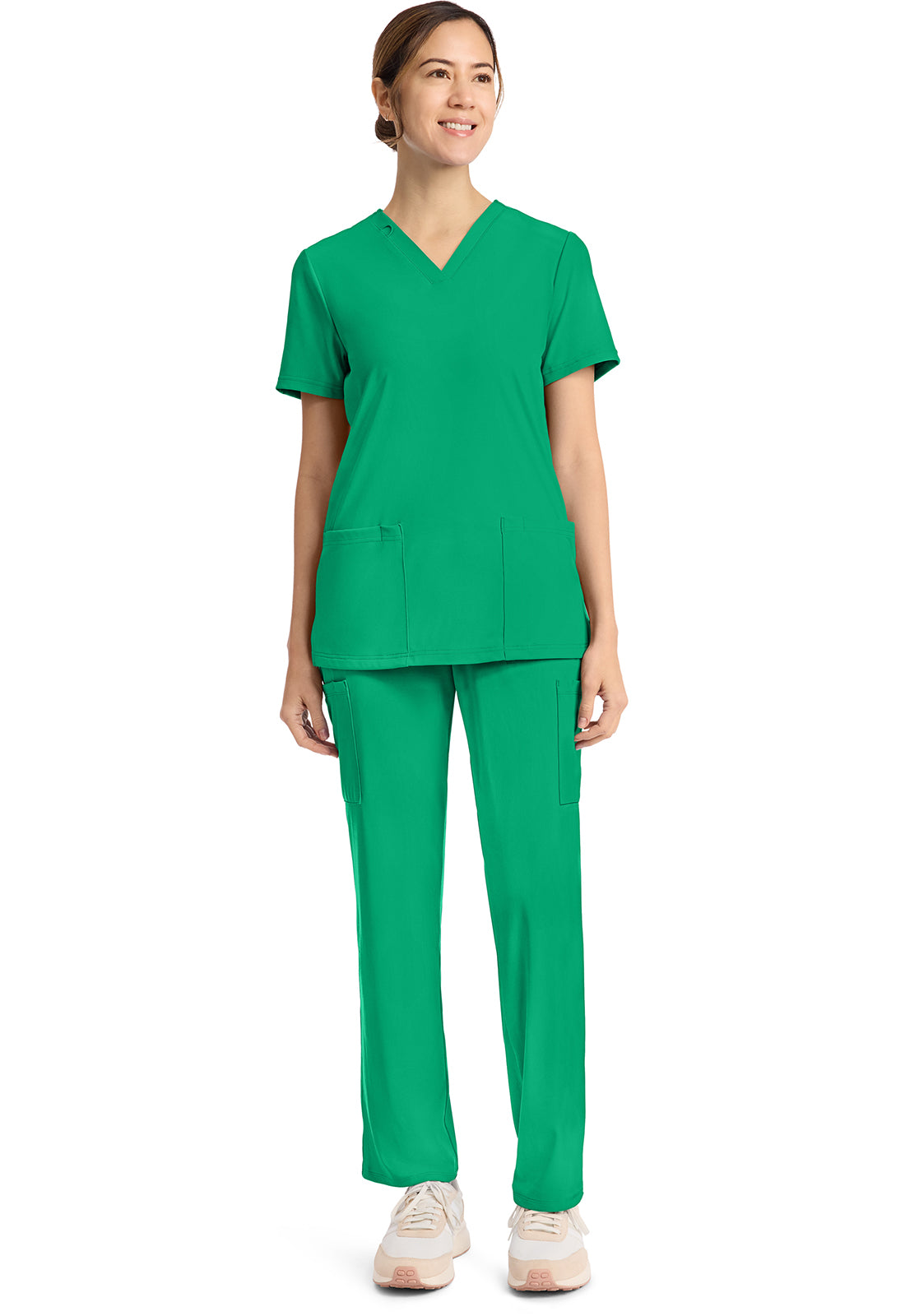 Cherokee Medical Achieve Women's 2-Pocket V-Neck Scrub Top