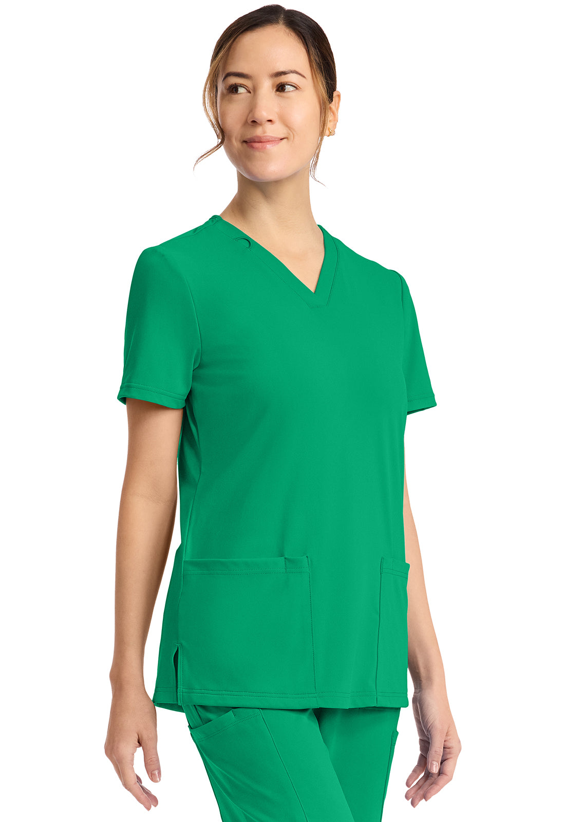 Cherokee Medical Achieve Women's 2-Pocket V-Neck Scrub Top