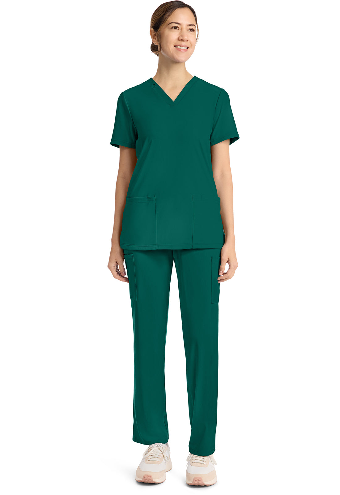 Cherokee Medical Achieve Women's 2-Pocket V-Neck Scrub Top