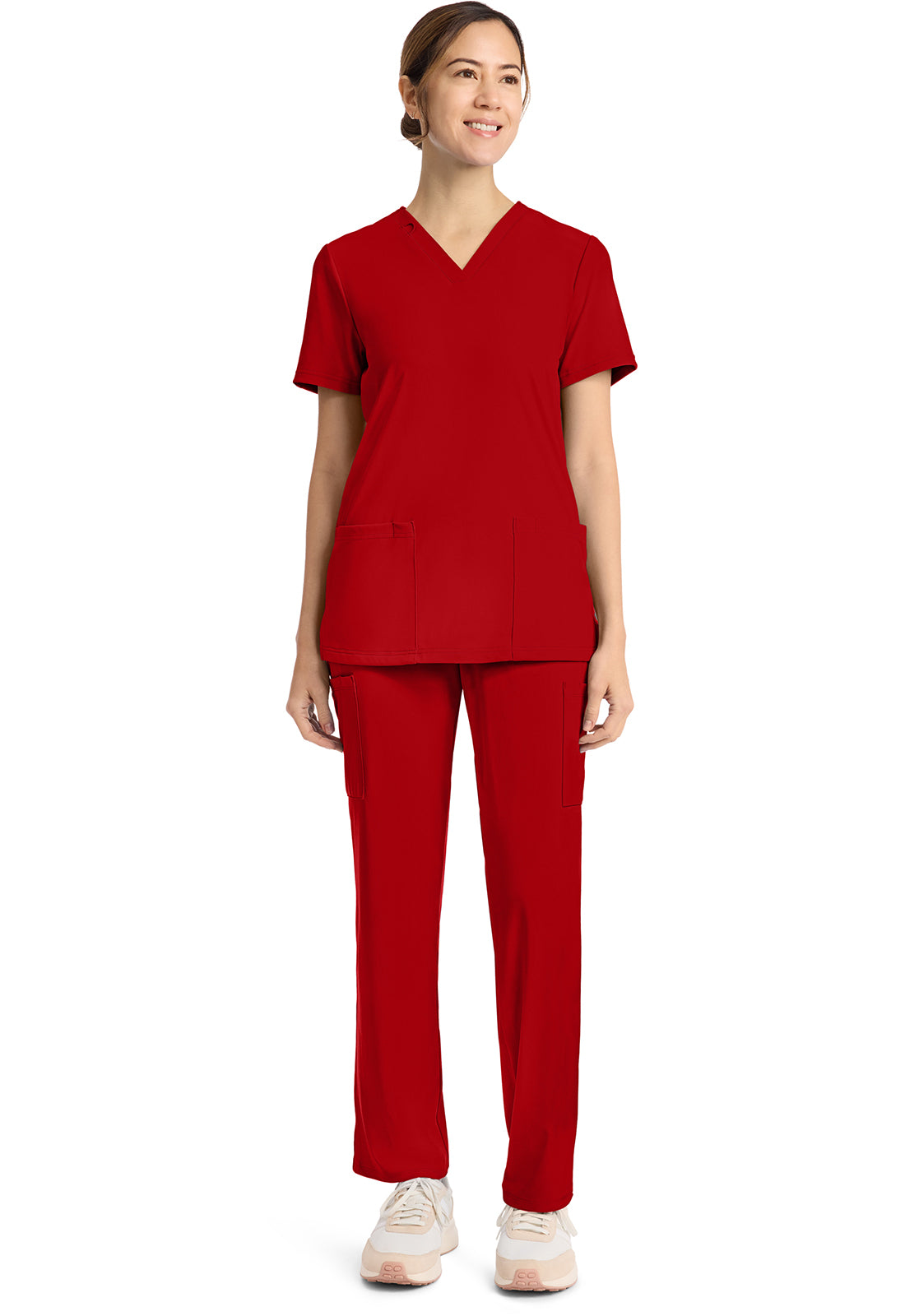 Cherokee Medical Achieve Women's 2-Pocket V-Neck Scrub Top