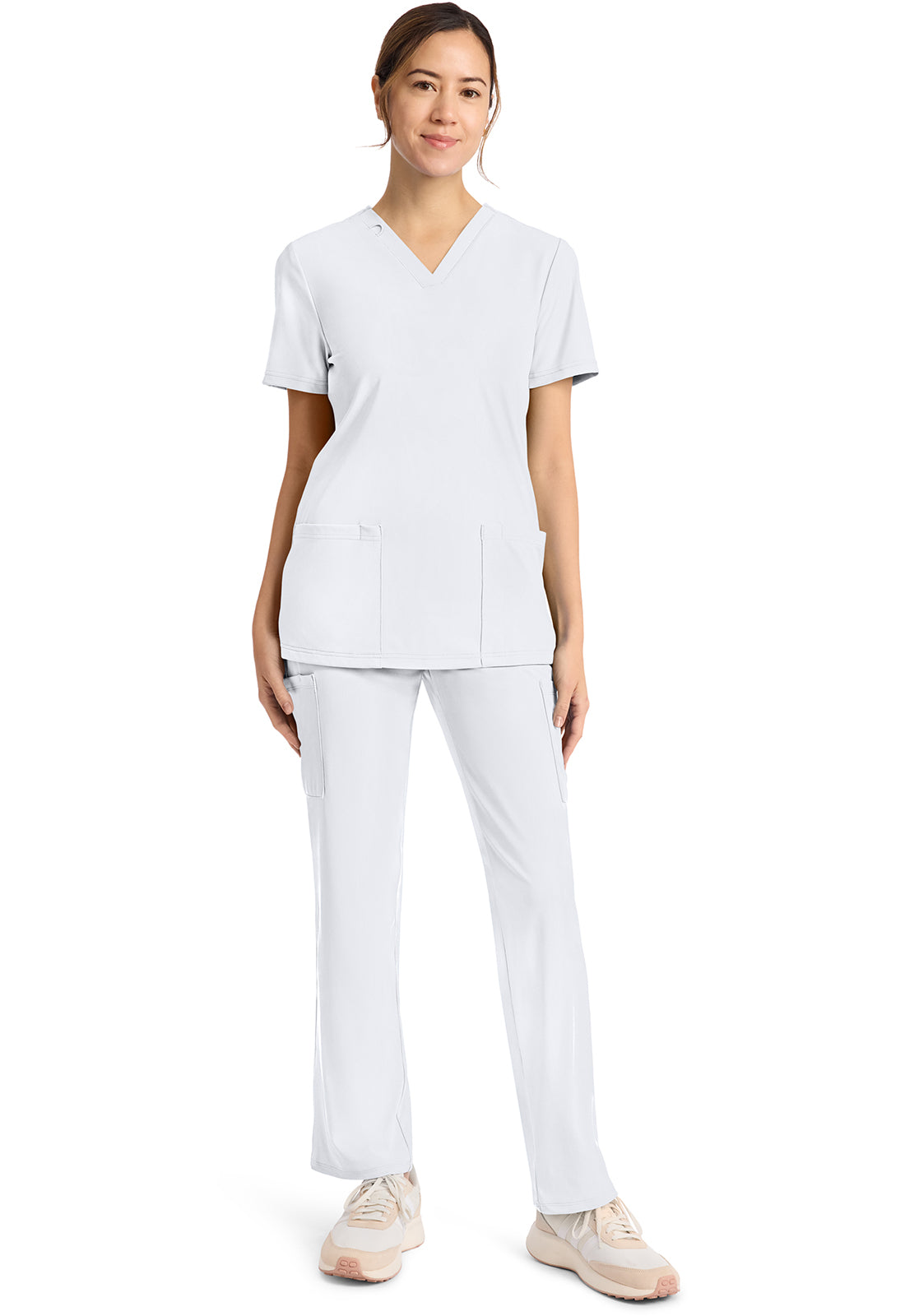Cherokee Medical Achieve Women's 2-Pocket V-Neck Scrub Top