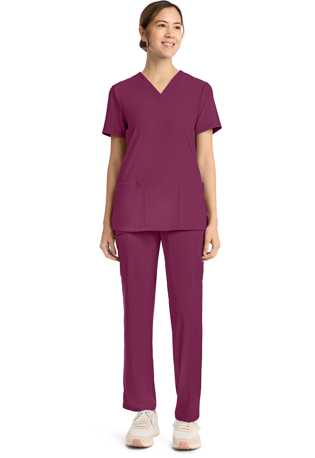 Cherokee Medical Achieve Women's 2-Pocket V-Neck Scrub Top