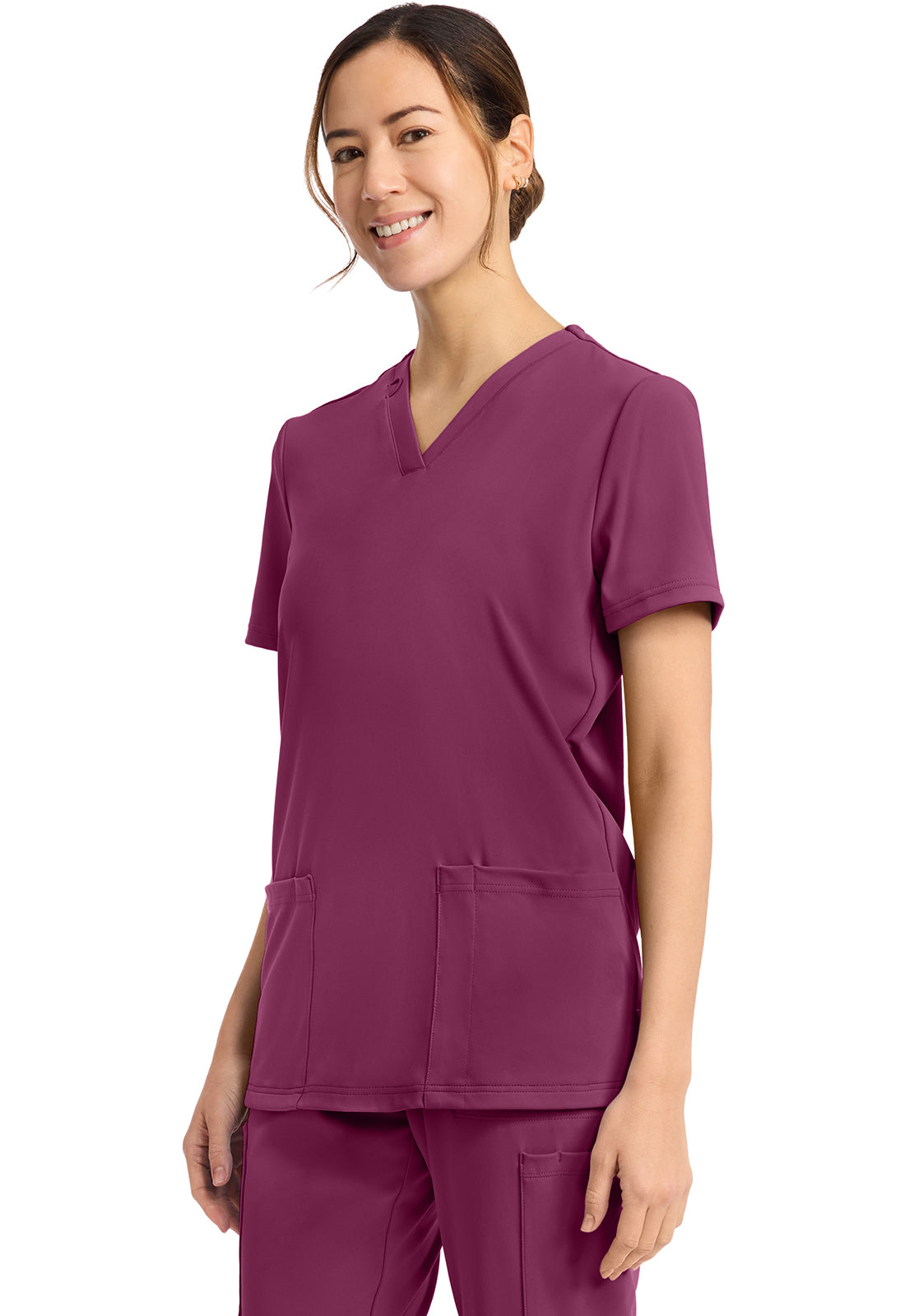 Cherokee Medical Achieve Women's 2-Pocket V-Neck Scrub Top