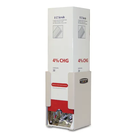 Bowman Dispensers/Marketlab-CL007-0212 ABS Surgical Hand and Nail Brush Box Dispenser, Quartz Beige ABS
