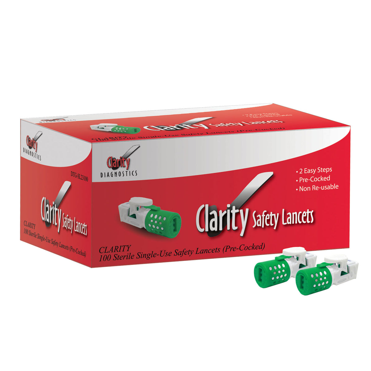 Clarity Safety Lancets