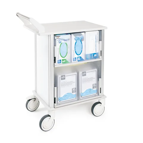 Bowman Dispensers PPE Cart - Isolation Carts for Hospitals