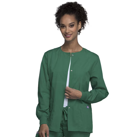 Cherokee Medical WW Originals Women's Snap Front Scrub Jacket
