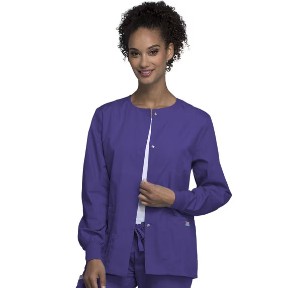 Cherokee Medical WW Originals Women's Snap Front Scrub Jacket