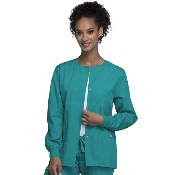 Cherokee Medical WW Originals Women's Snap Front Scrub Jacket