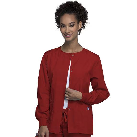 Cherokee Medical WW Originals Women's Snap Front Scrub Jacket