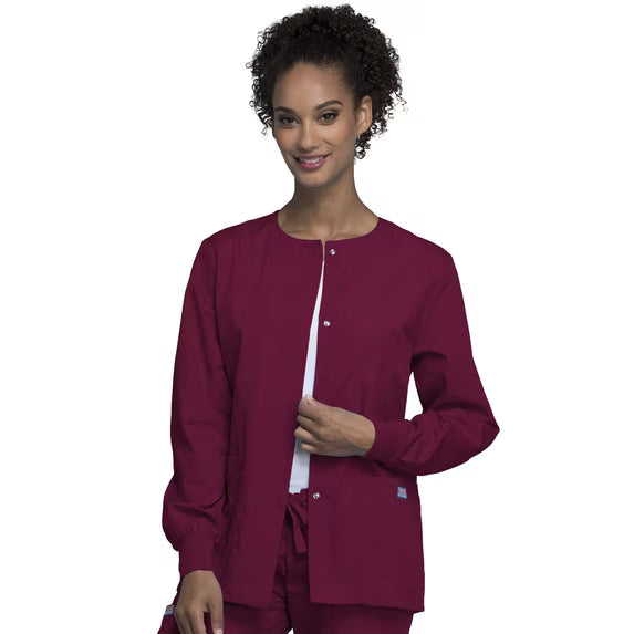 Cherokee Medical WW Originals Women's Snap Front Scrub Jacket