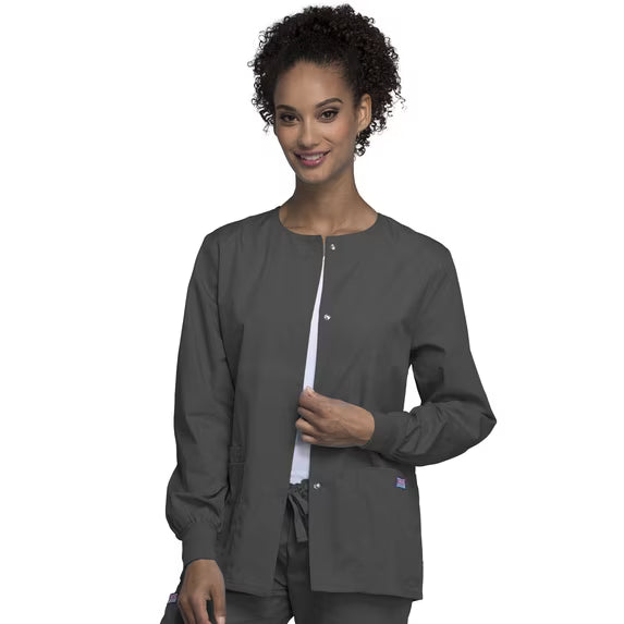Cherokee Medical WW Originals Women's Snap Front Scrub Jacket