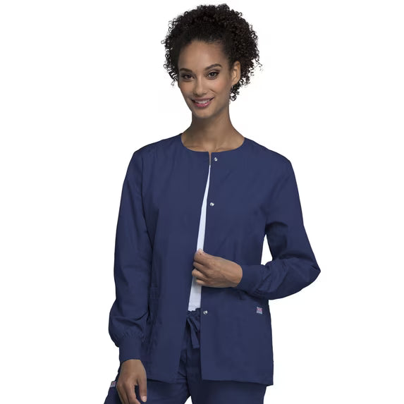 Cherokee Medical WW Originals Women's Snap Front Scrub Jacket