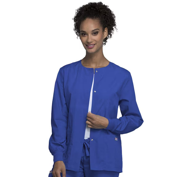 Cherokee Medical WW Originals Women's Snap Front Scrub Jacket