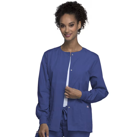 Cherokee Medical WW Originals Women's Snap Front Scrub Jacket