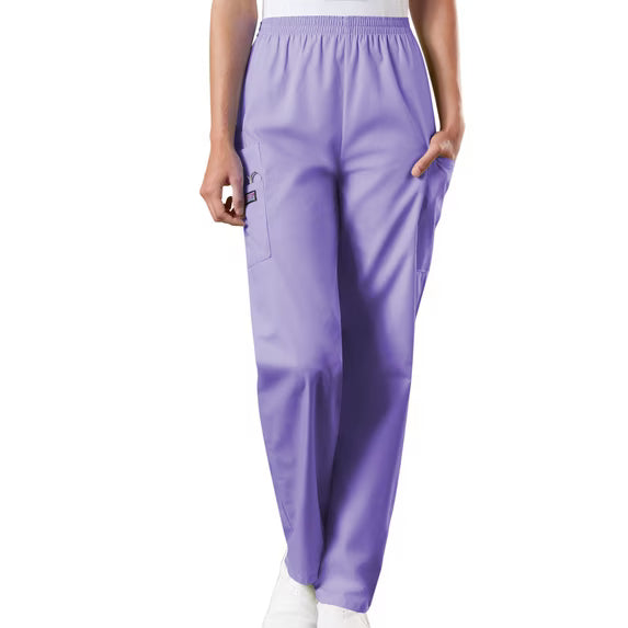 Cherokee Medical WW Originals Women's Scrubs Elastic Waist Utility Scrub Pants - Tall