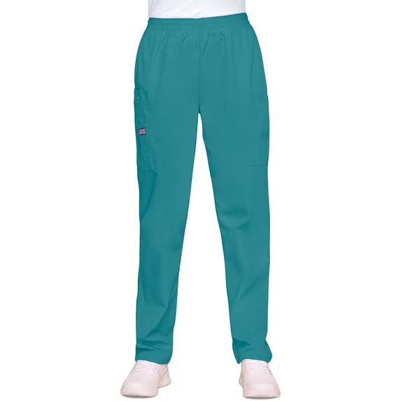 Cherokee Medical WW Originals Women's Scrubs Elastic Waist Utility Scrub Pants - Tall