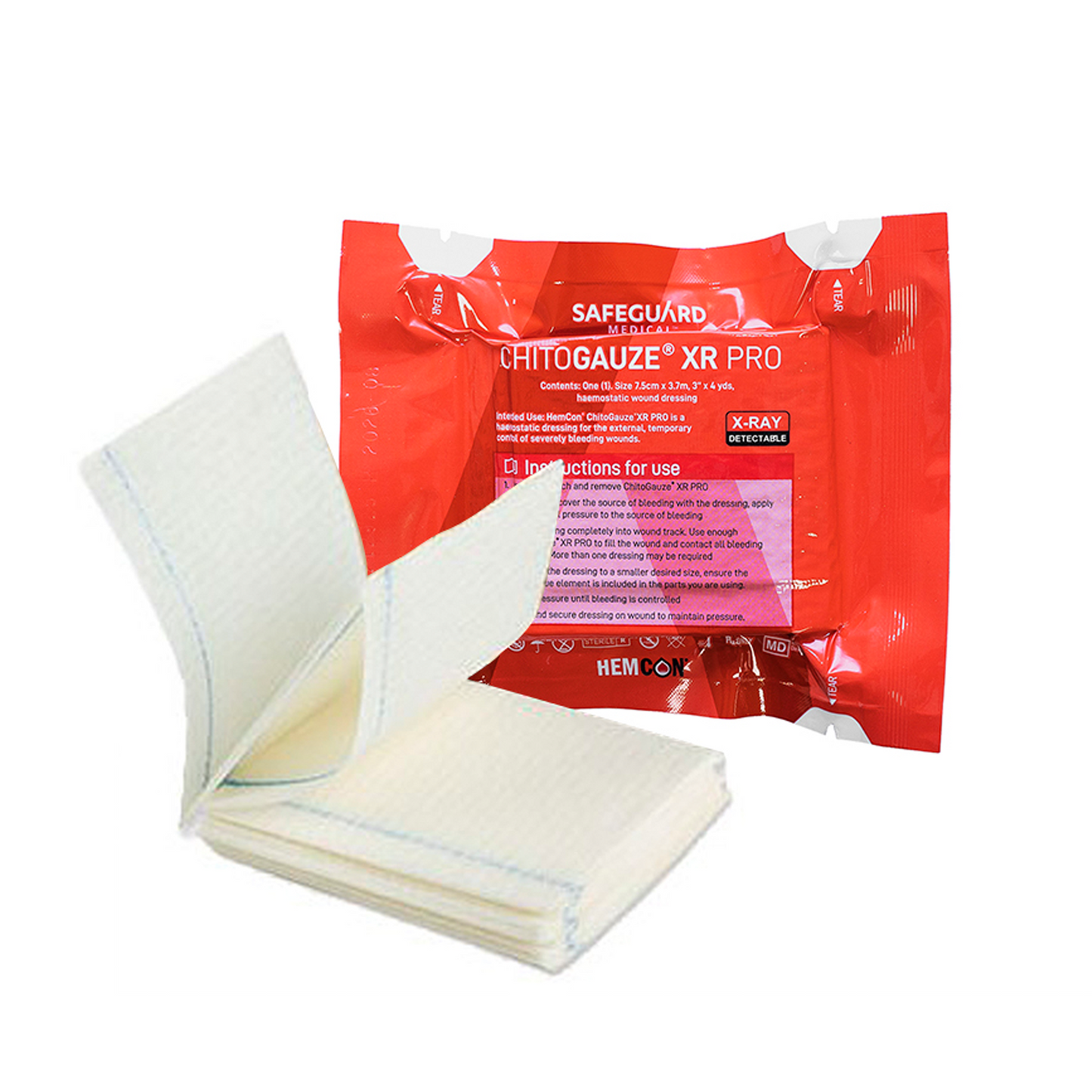 Safeguard Medical-PDF130 ChitoGauze, XR Pro