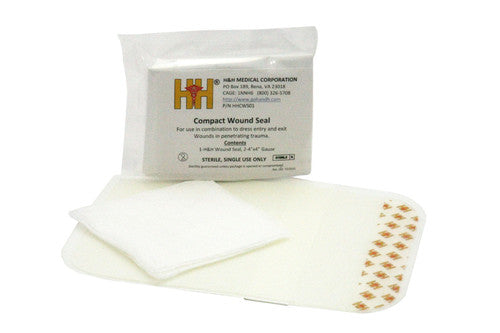 Safeguard Medical-HHCWS01 H&H Compact Wound Seal Kit, Individual (1 EA)