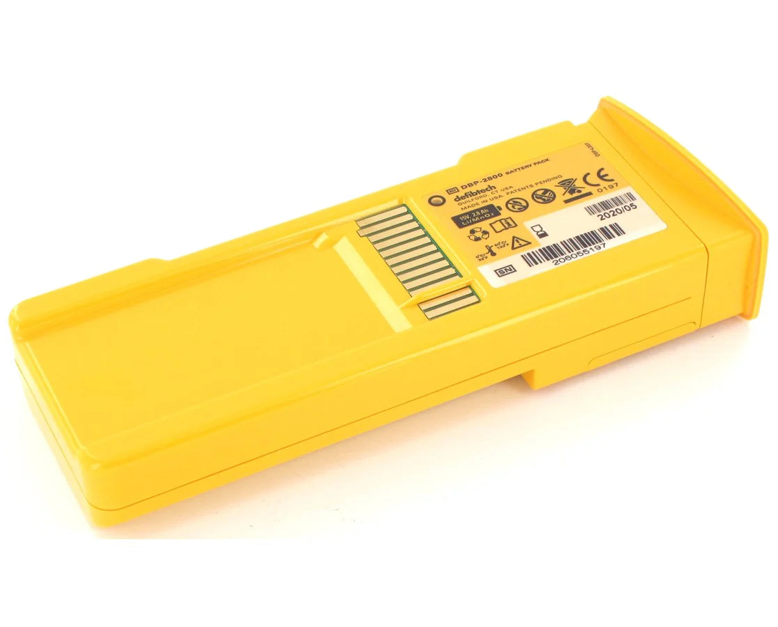 Paquete de batería estándar DEFIBTECH-DCF-200 (DBP-1400), con batería de litio de 9 V