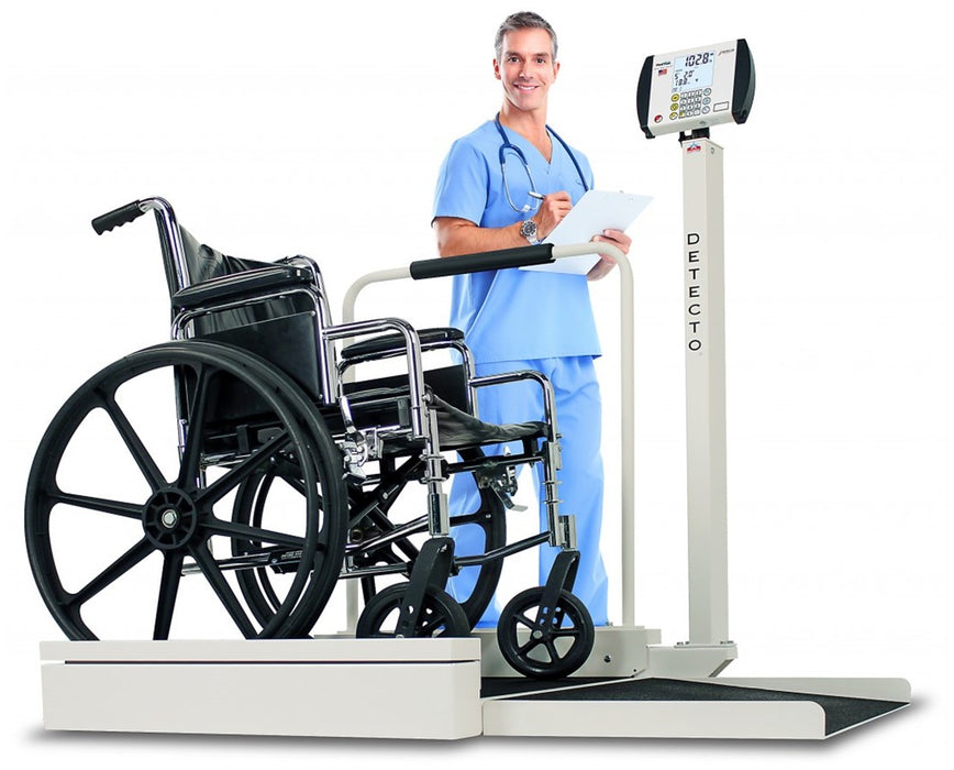 Detecto Digital Stationary Wheelchair Scale