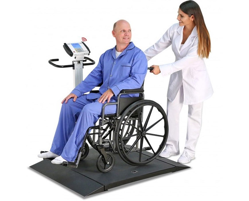 Detecto Folding Portable Wheelchair Scale