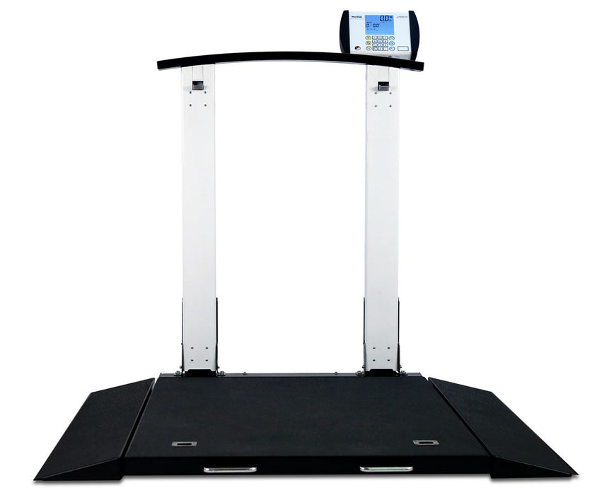 Detecto Portable Wheelchair Scale with Handrail