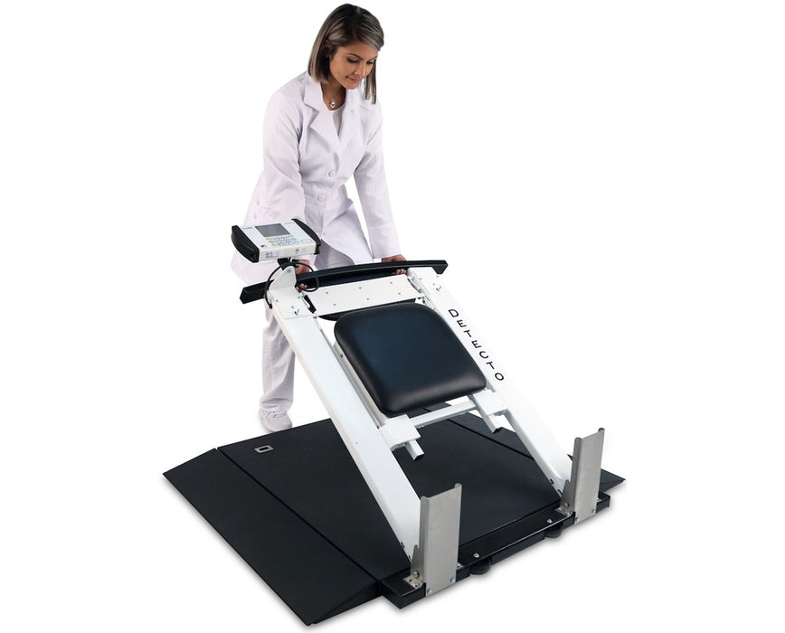 Detecto 3-in-1 Portable Standing, Seated, or Wheelchair Weighing Scale