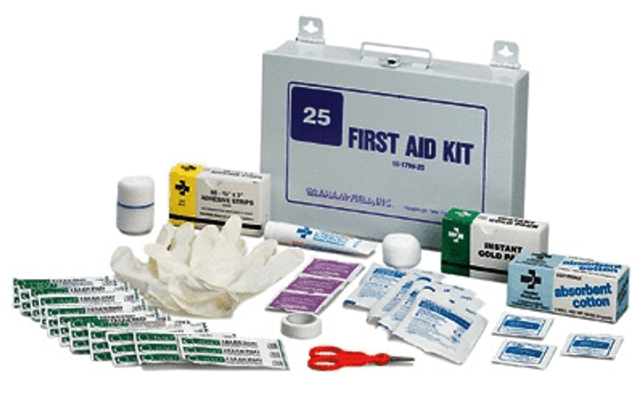 Graham Field-First Aid Kit 25 Metal Case