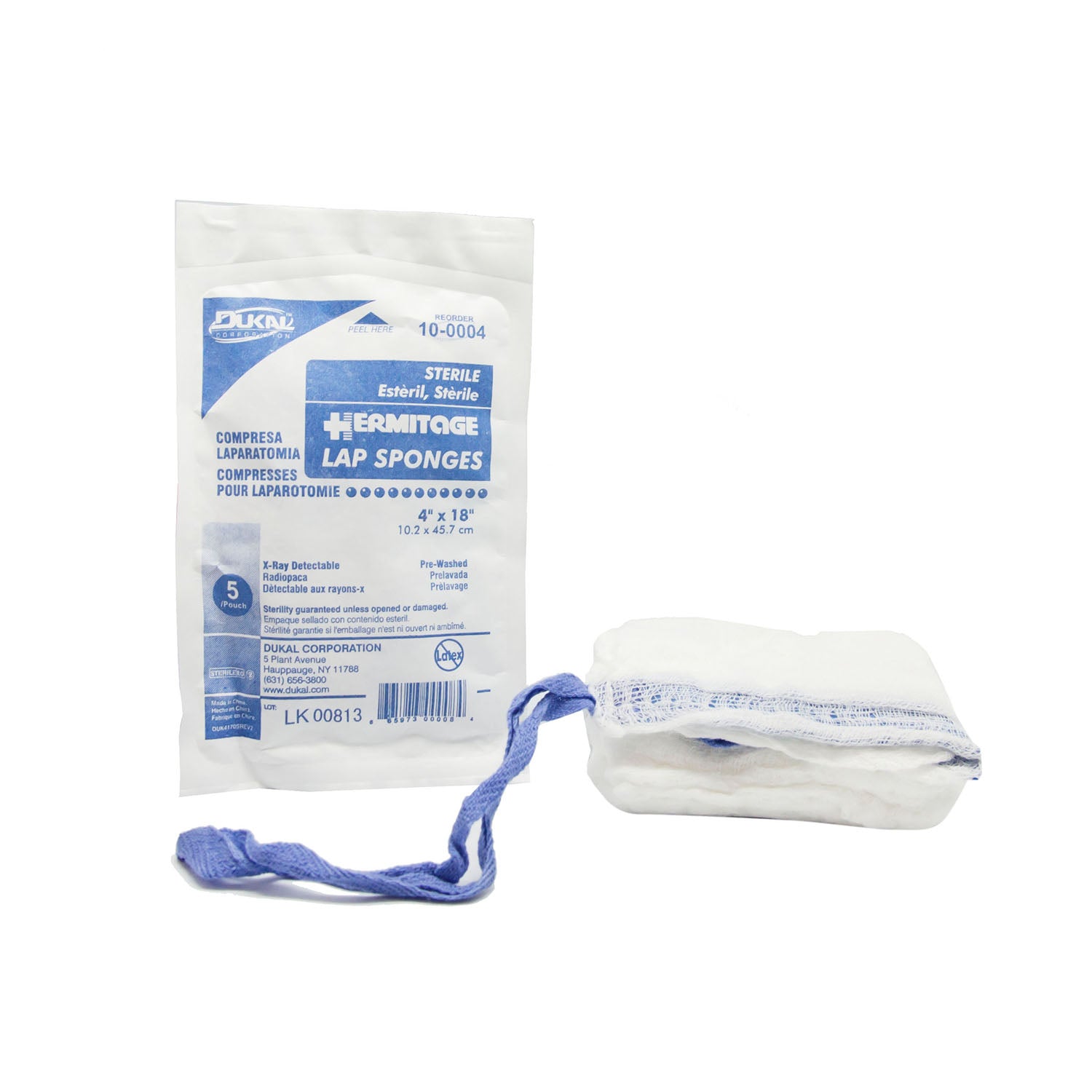 Dukal Corporation Sterile X-Ray Detectable Laparotomy Sponge