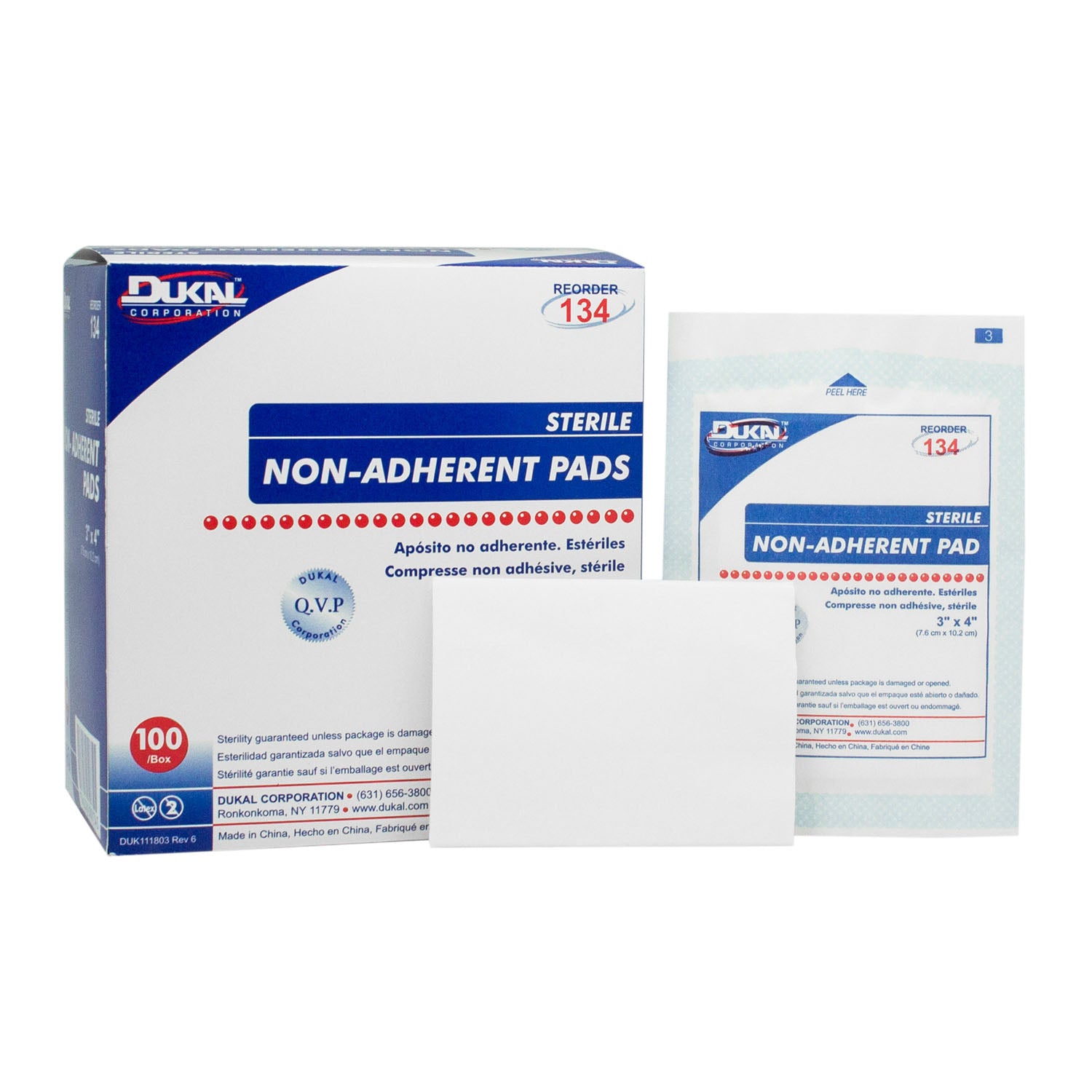 Dukal Corporation Non-Adherent Pad Dressing