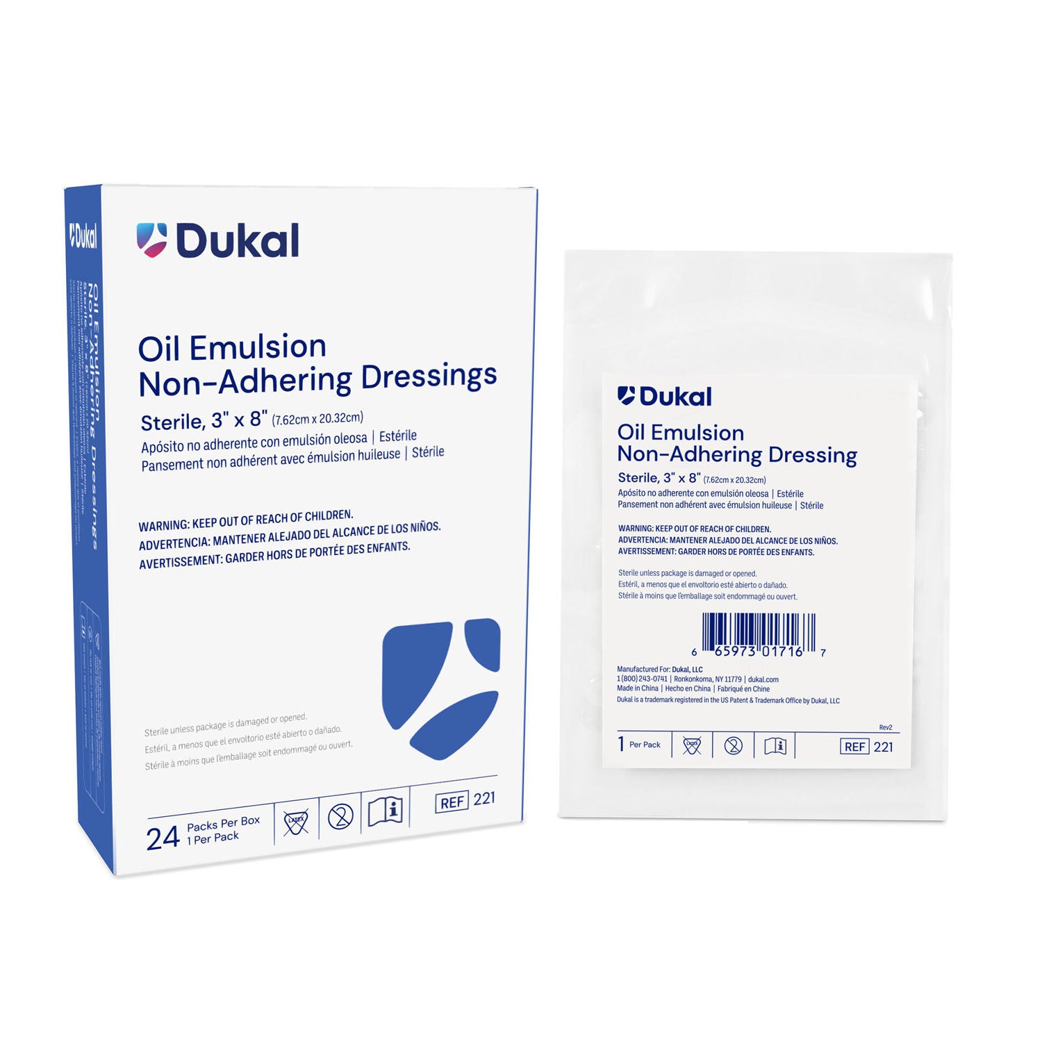 Dukal Corporation Alba Permeable Non-Adhering Dressings