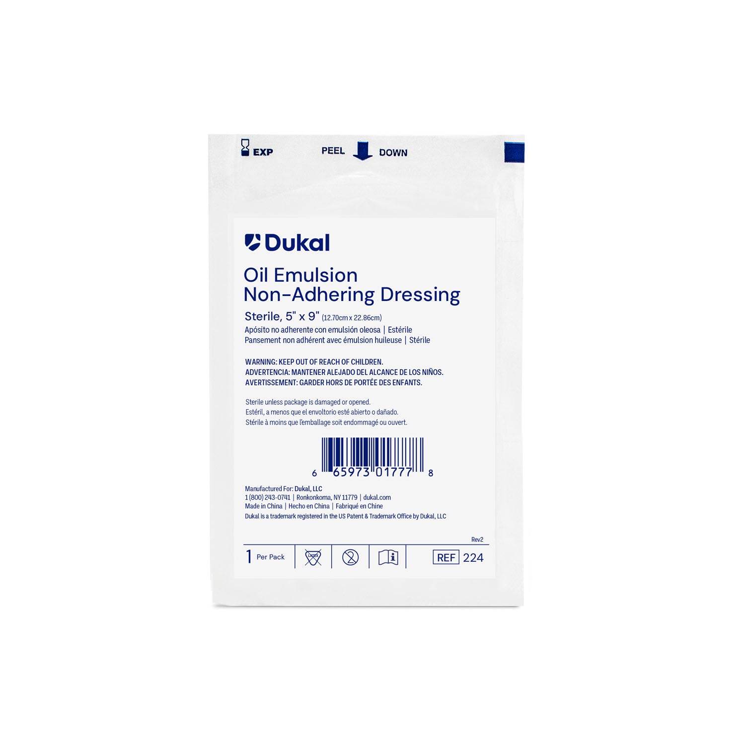 Dukal Corporation Alba Permeable Non-Adhering Dressings