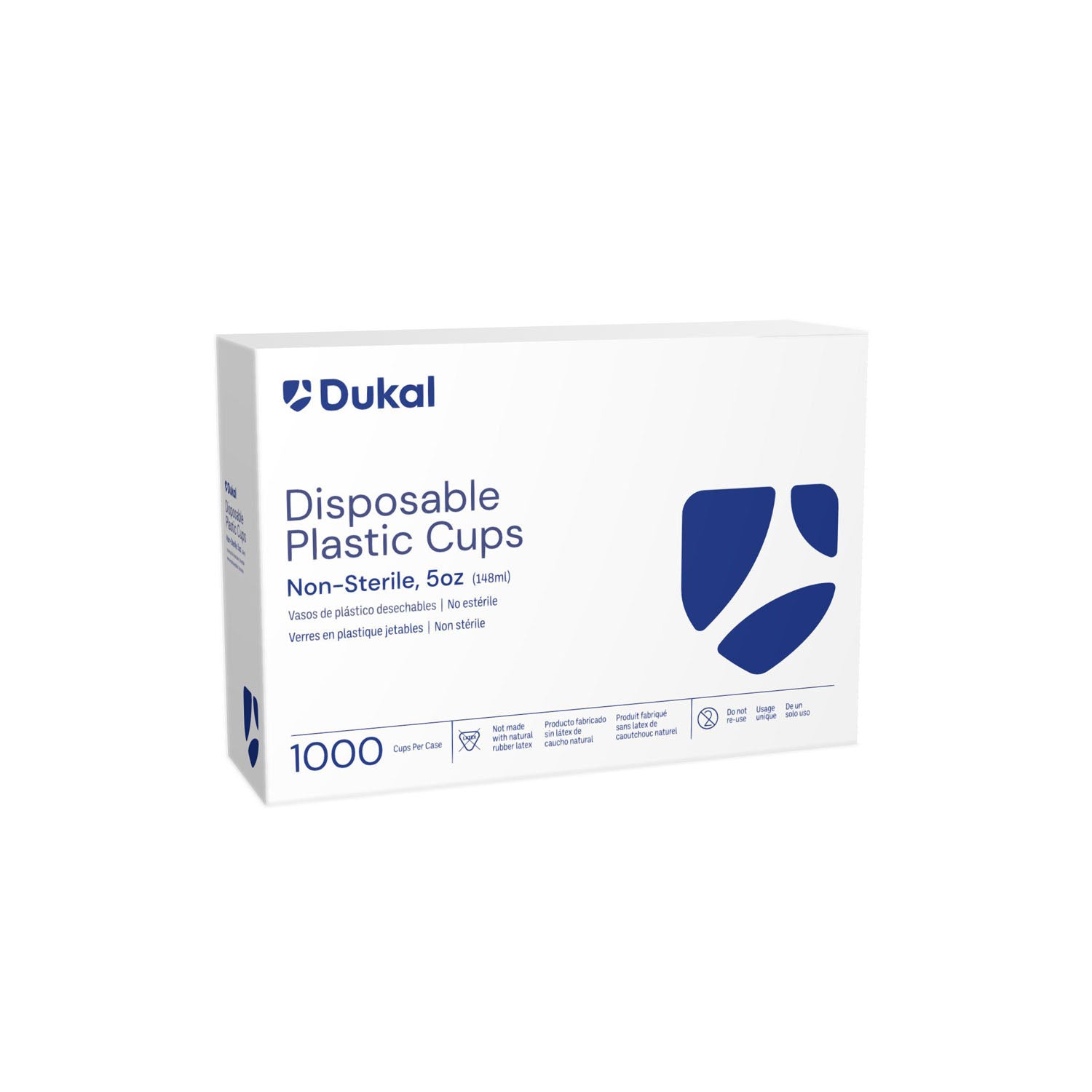 Dukal Corporation Plastic Drinking Cups, 5 oz