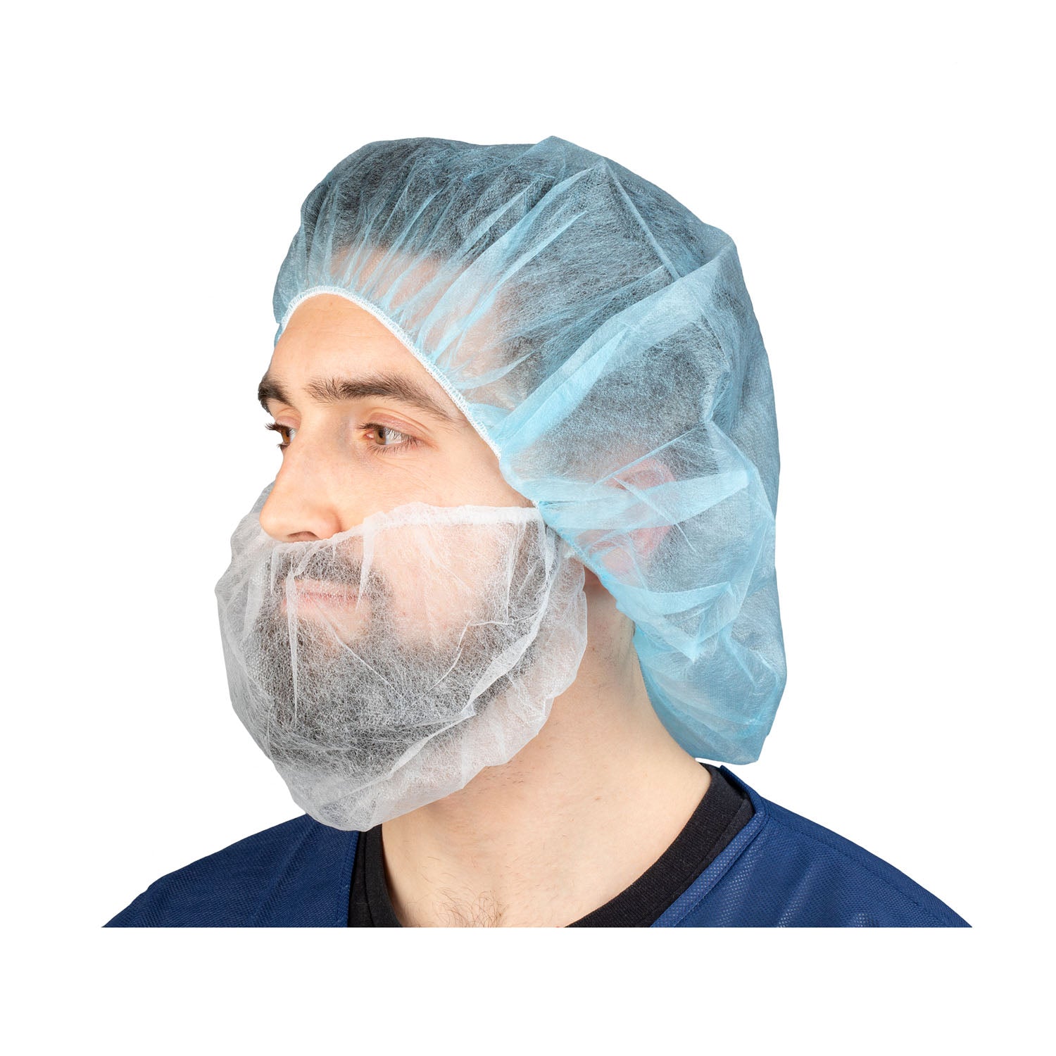 Dukal Corporation-361 Beard Cover, White (100/bg, 10 bg/cs)