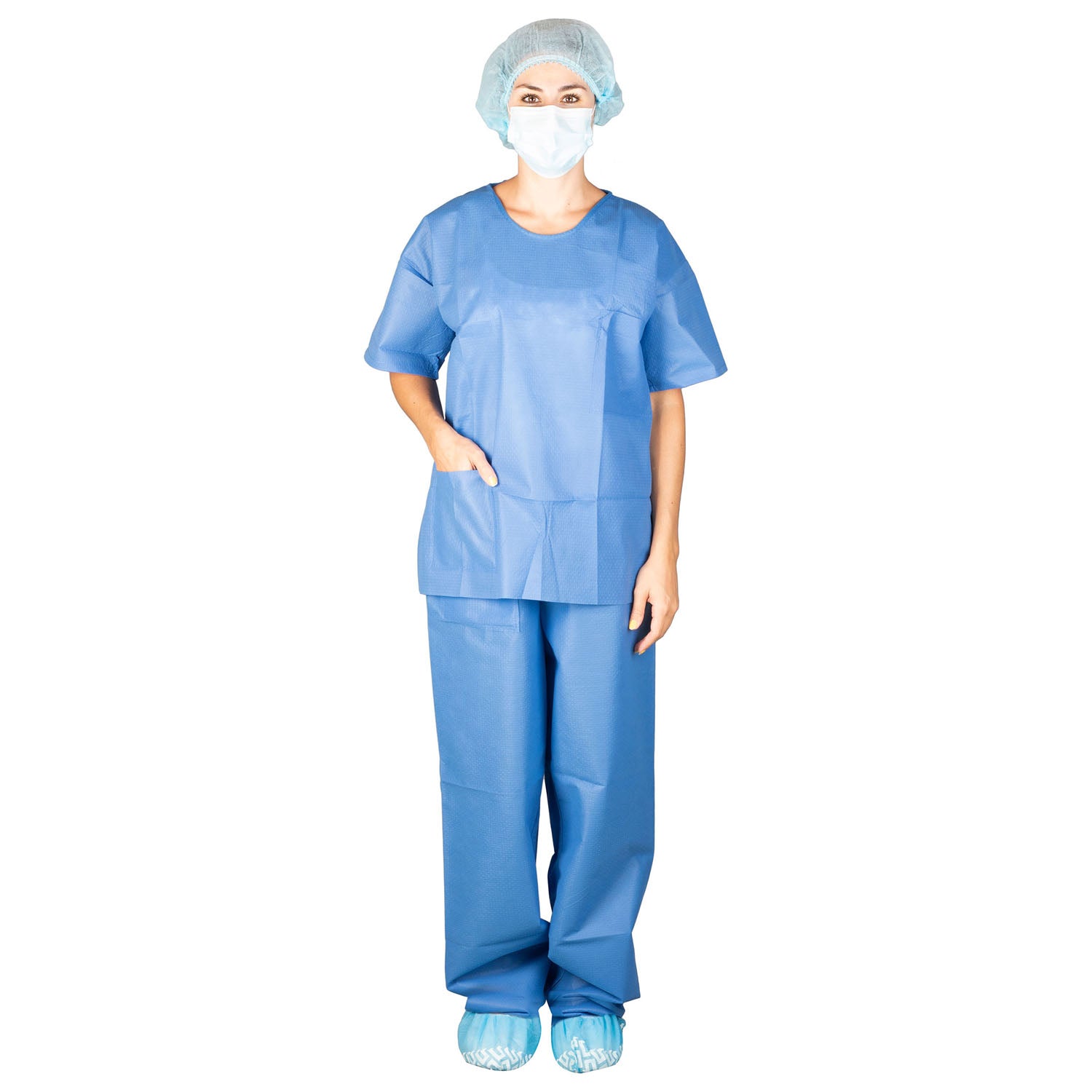 Dukal Corporation Disposable CoverSoft Scrub Shirt Non-Sterile