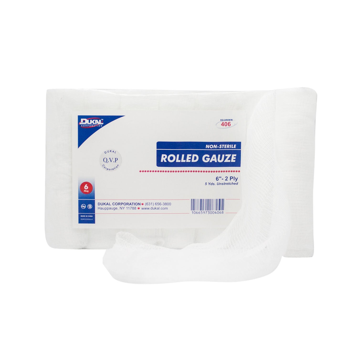 Dukal Corporation Non-Sterile Rolled Gauze