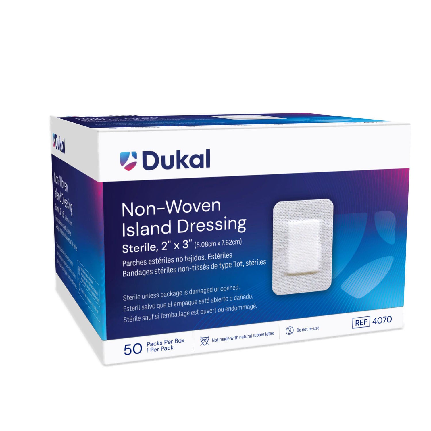 Dukal Corporation Sterile Non-Woven Island Dressing