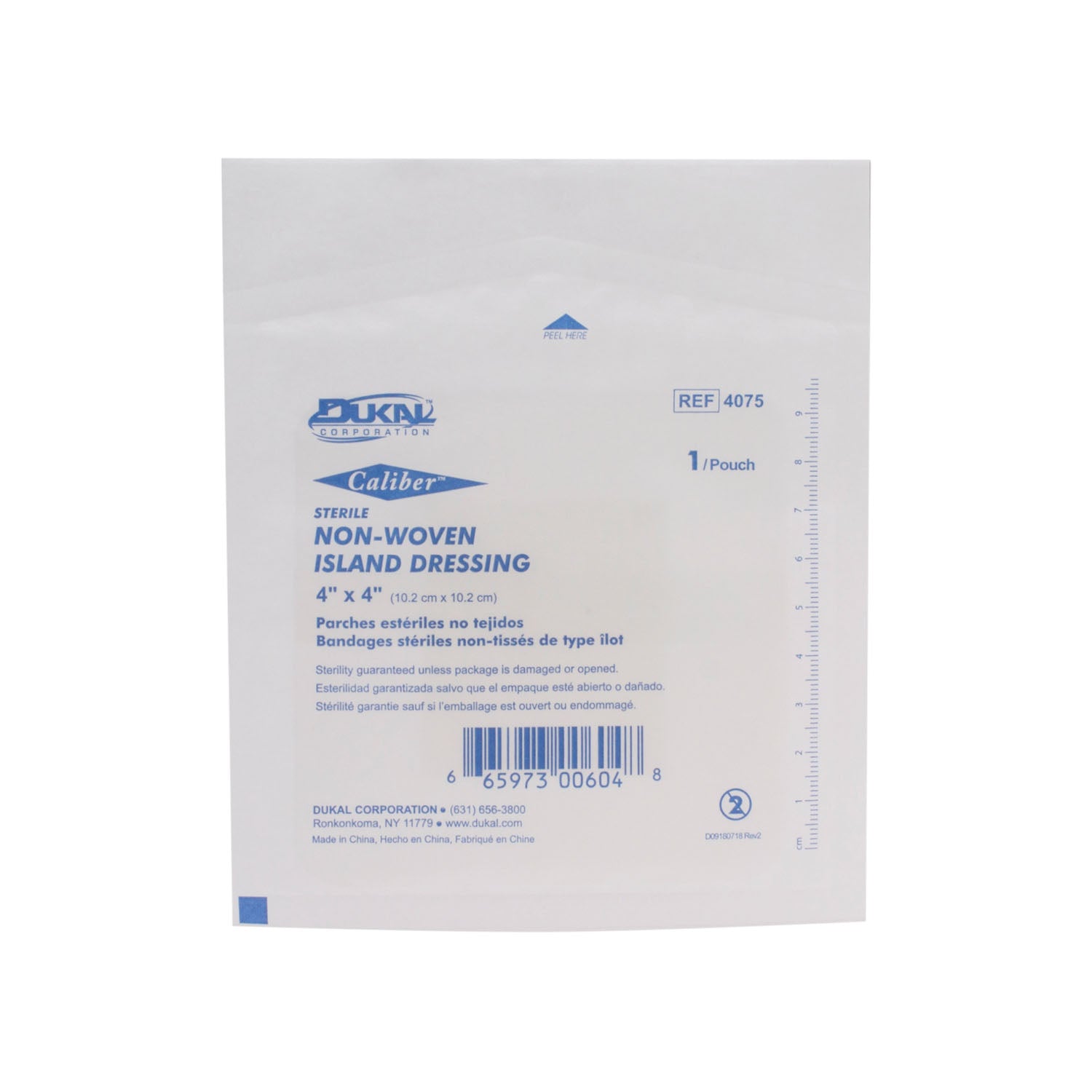 Dukal Corporation Sterile Non-Woven Island Dressing