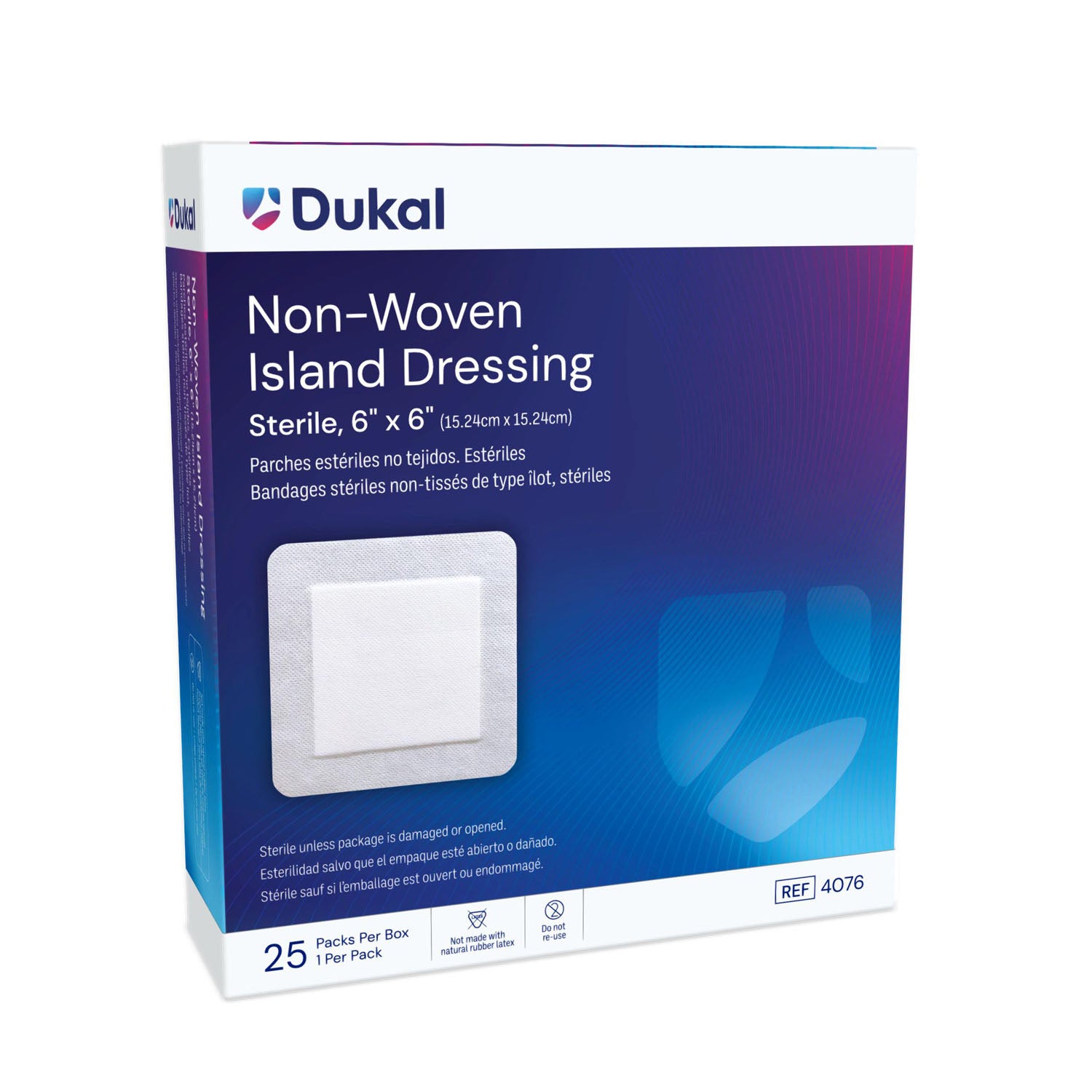 Dukal Corporation Sterile Non-Woven Island Dressing