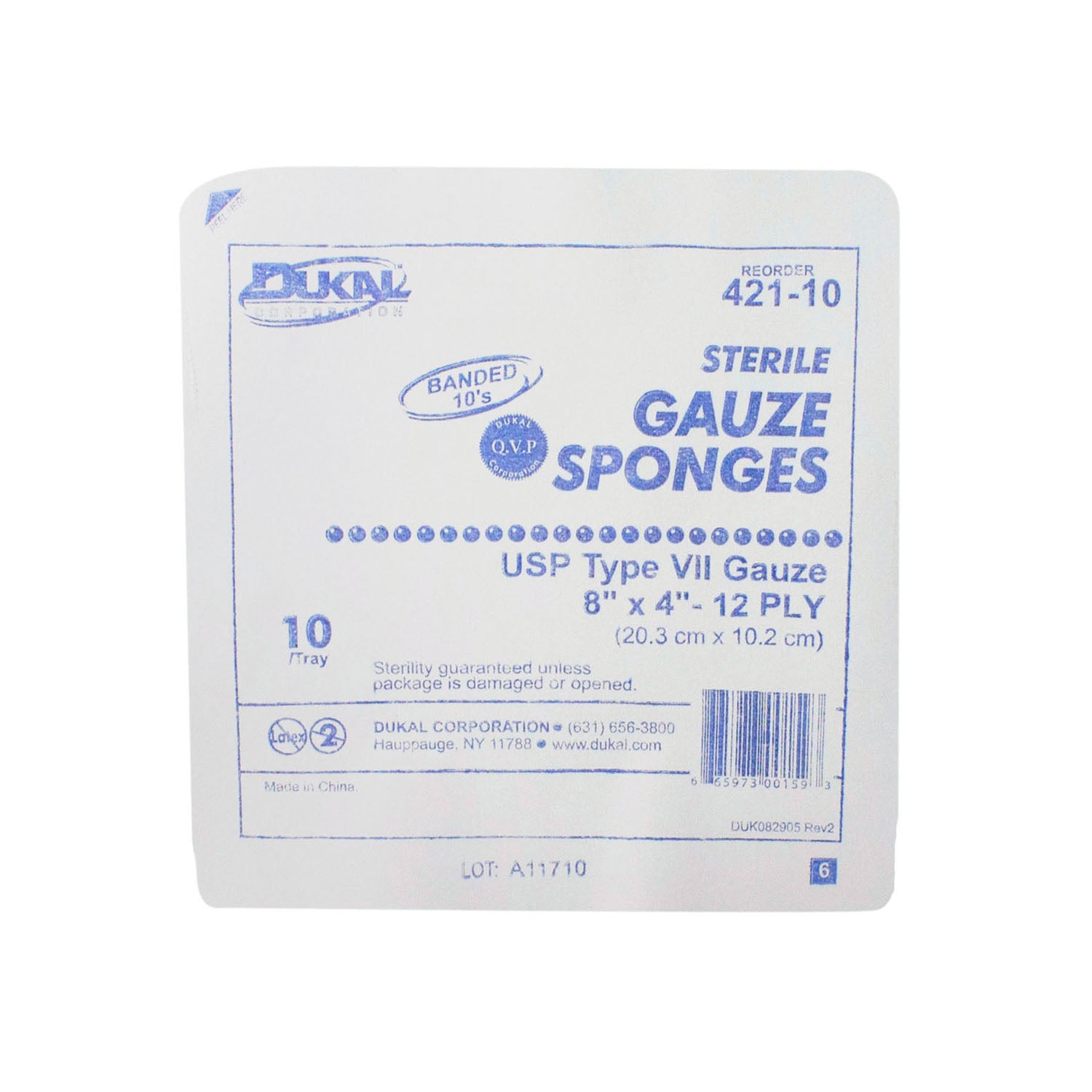Dukal Corporation Woven Cotton Gauze Sponges