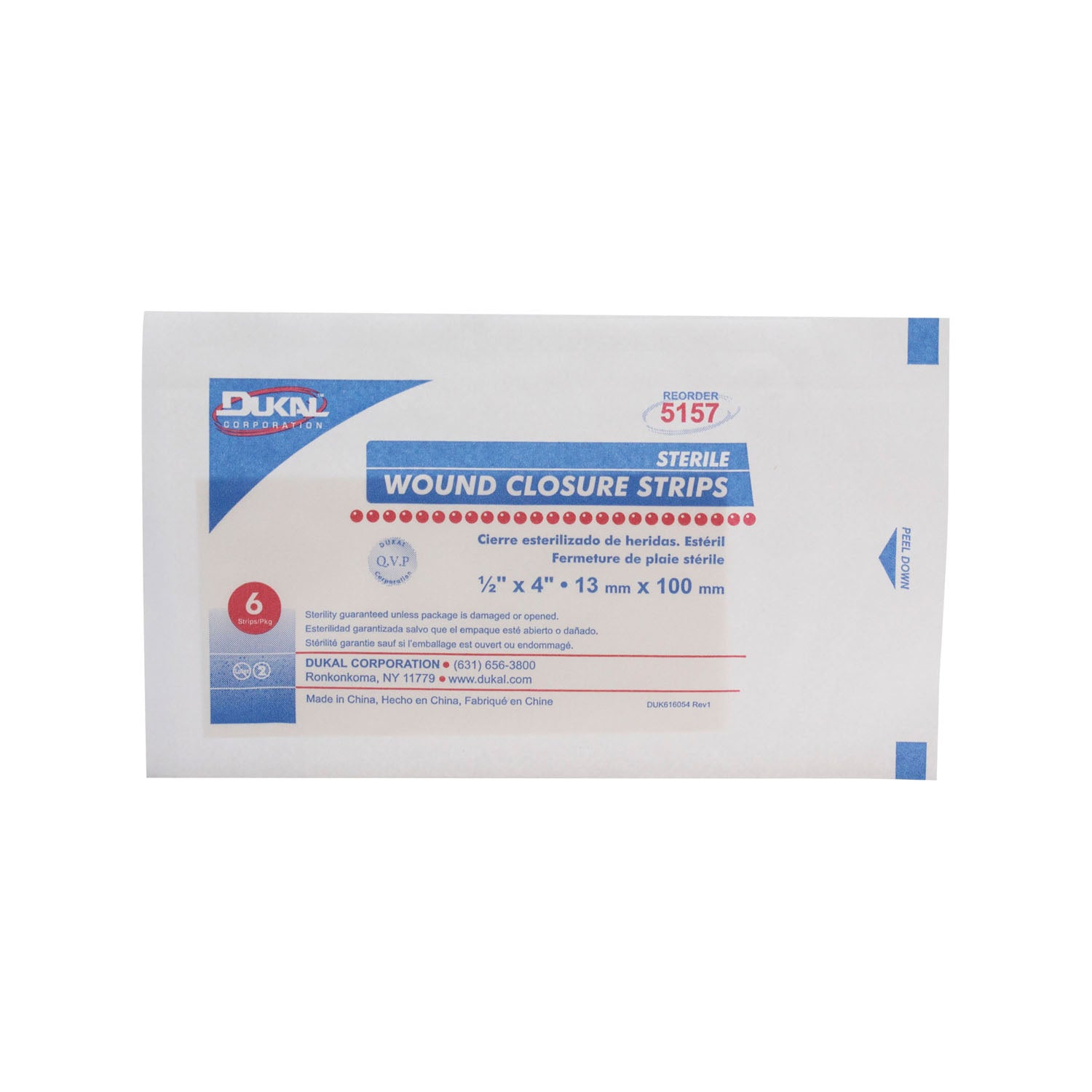 Dukal Corporation Sterile Wound Closure Strip